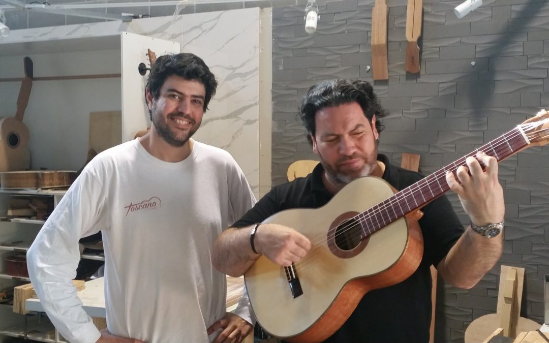 Paco Lara Plays a Toscano Flamenco Guitar